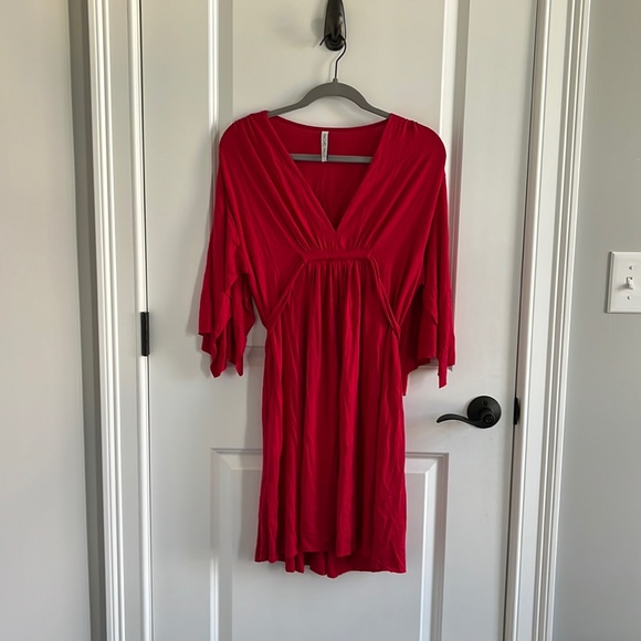 rachel pally short caftan dress Rachel Pally White Label Long Caftan Dress - Cocoa